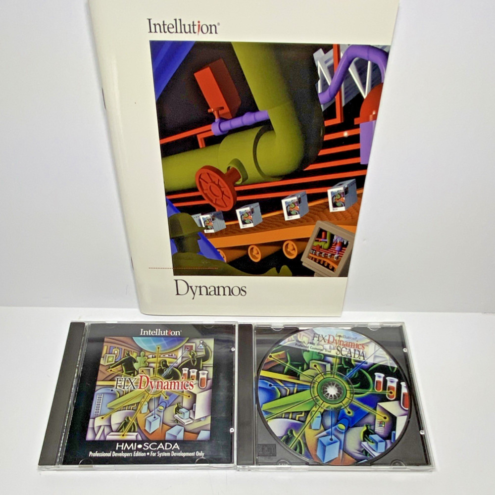 Intellution FIX Dynamics HMI/SCADA Software for Microsoft Windows, CD Edition