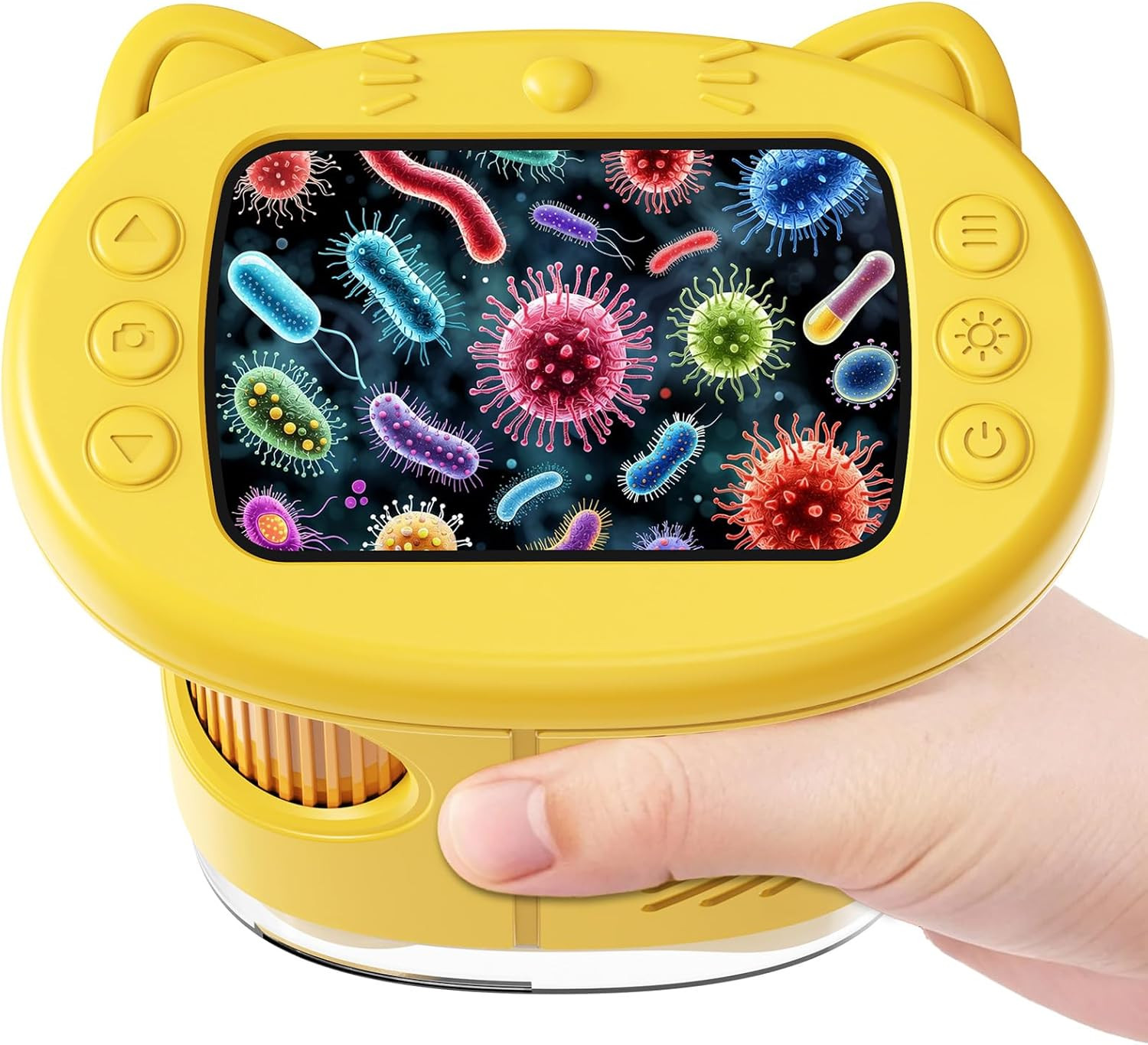 1000X Handheld Digital Microscope for Kids : Wonderquest Microscope with 2.0" IP