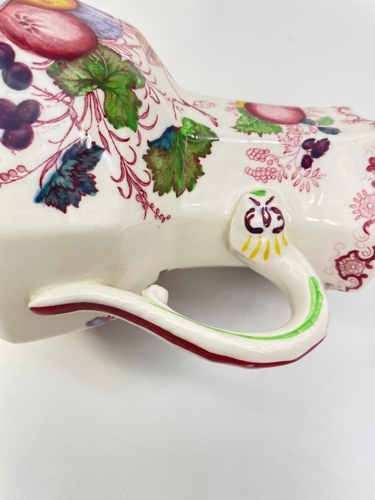MASON'S FRUIT BASKET IRONSTONE CHINA PITCHER