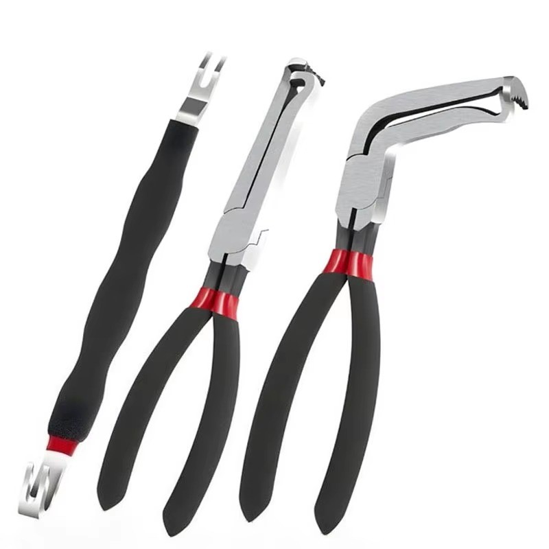 3X Electric Electrical Connector Plier Wire Plug Disconnect Push Plug Separators