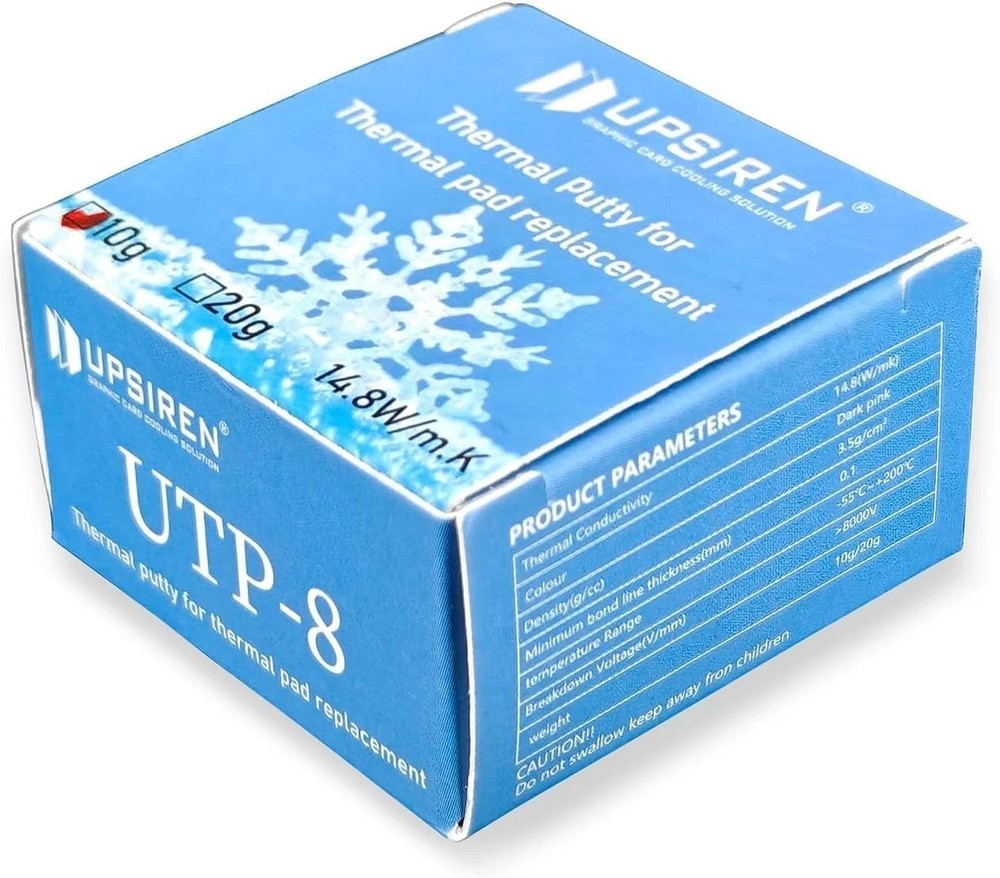 UTP-8 Thermal Putty for VGA GPU IC Processor/-