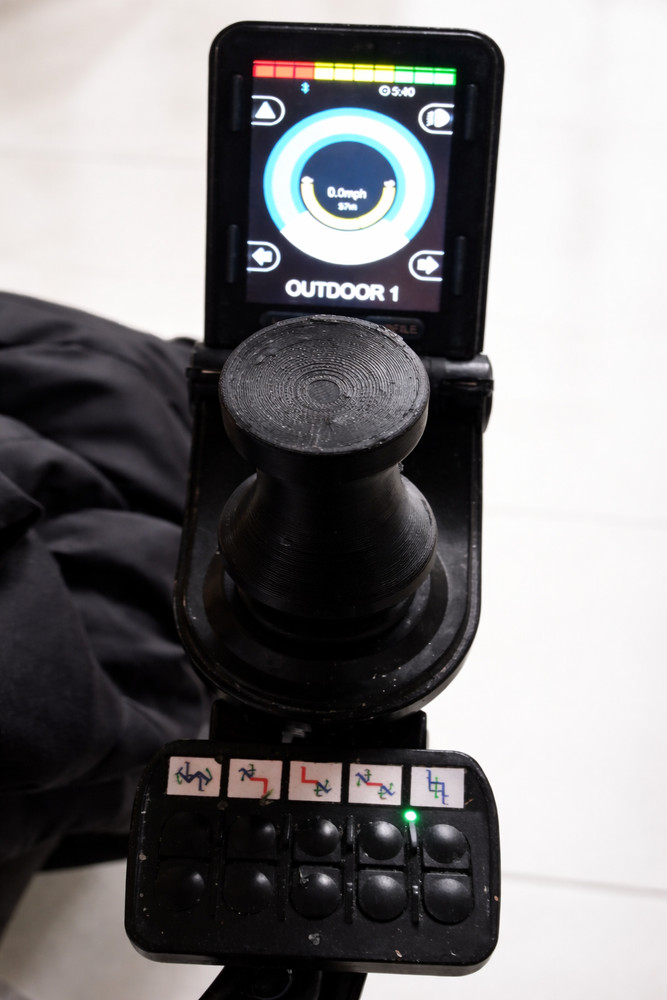 Hourglass Joystick Knob Replacement Permobil Pride Quantum & quickie