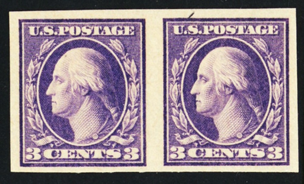 484, Mint VF NH Pair - Stuart Katz