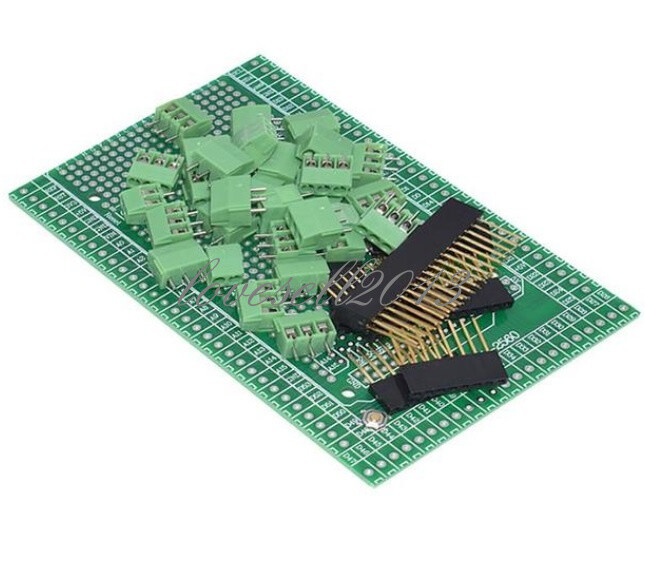 MEGA2560 Double PCB Prototype Screw Terminal Block Shield Board For Arduino NEW