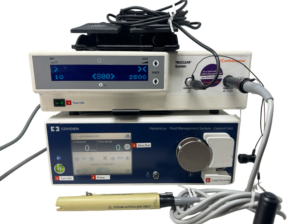 Smith & Nephew TruClear System (Control Unit + Fluid Management System + Shaver)