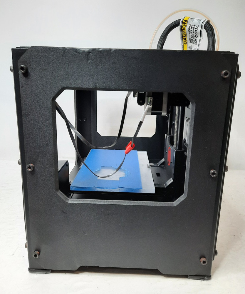 Makerbot Replicator 2 3D Printer W/ AC Adapter No Wall Cord Preheat/Power Tested