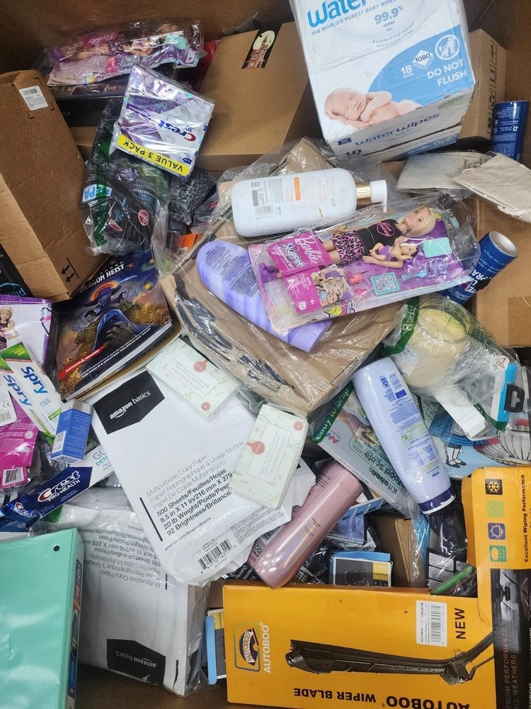 Unclaimed Box From Amazon and Target - Large