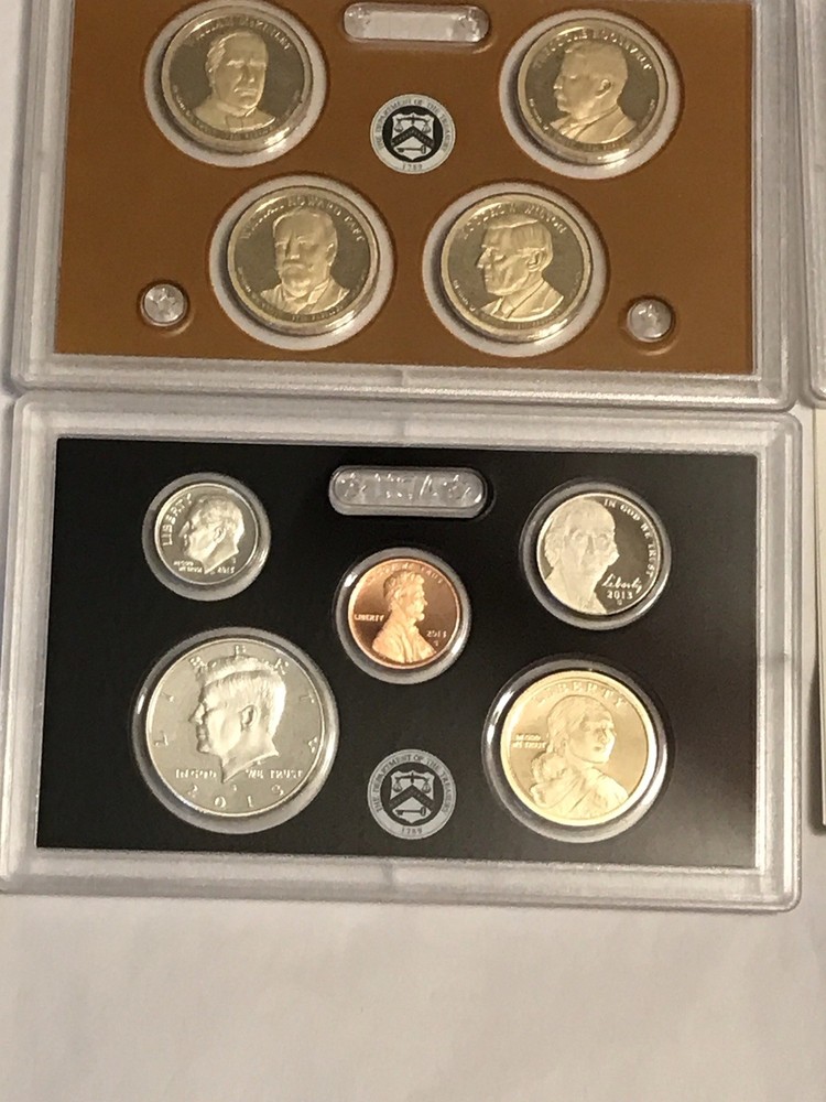 2013 Silver Proof Set - Complete w/Box & COA, 14 Proof Coins (#Cf62)