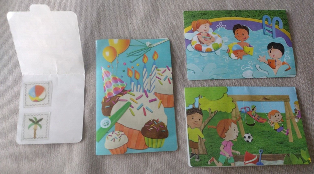 Cranium Bloom Let's Play Stamp & Mail Activity Set- Mailbox W/ Mail Pre-owned