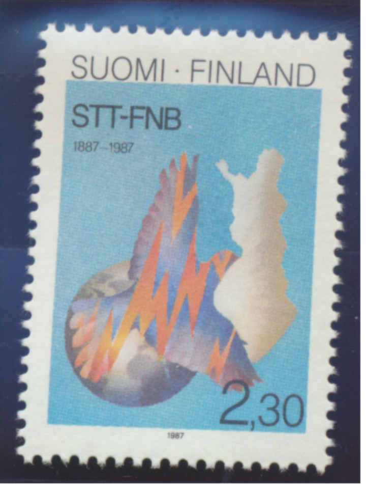 Finland Stamp Scott #765, Mint Hinged