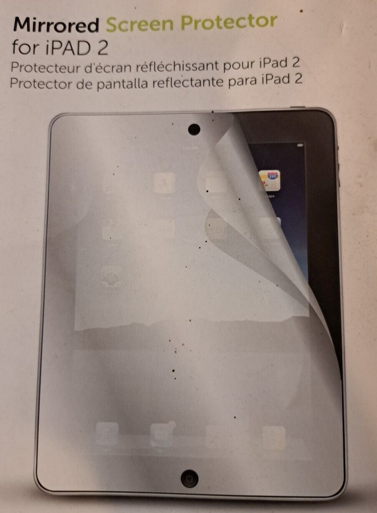 Protective Screen Shield  iPAD 1 Cover, Mirrored Screen Proctector