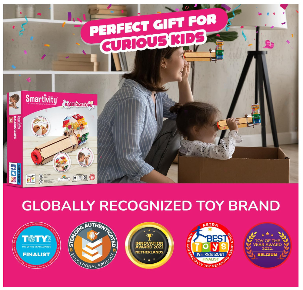Smartivity - Kaleidoscope Activities for Smart Learners Ages 6+
