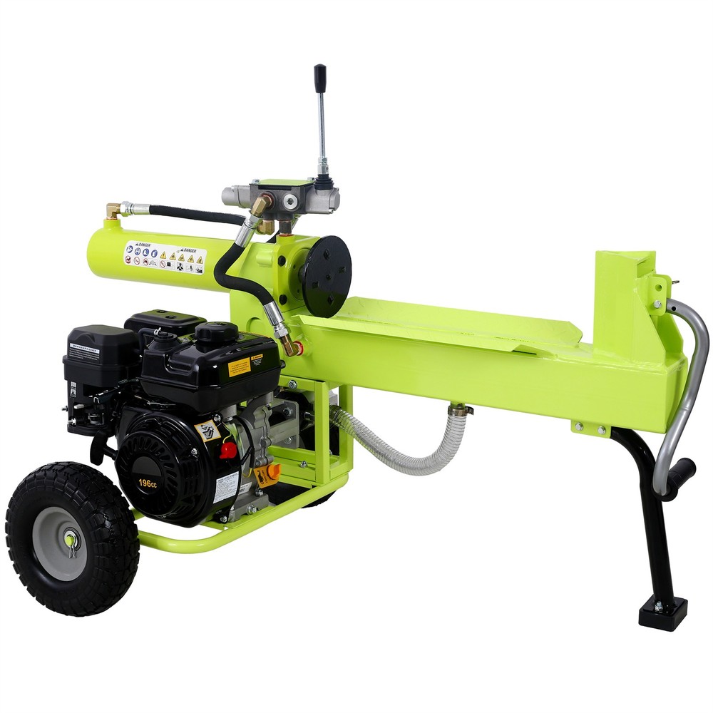 7HP Firewood Log Splitter Gas-powered 20 Ton Splitting Force Automatic Return