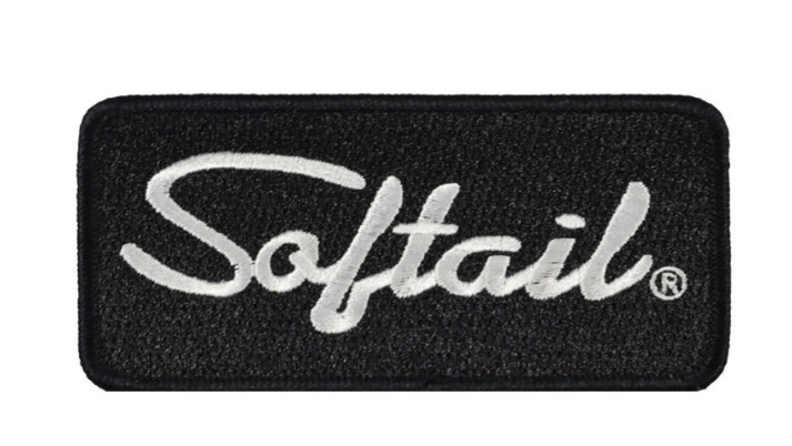 Harley Davidson Patch/Patch Relaunch " Softail " #8018696 10.0cm x 5.0cm