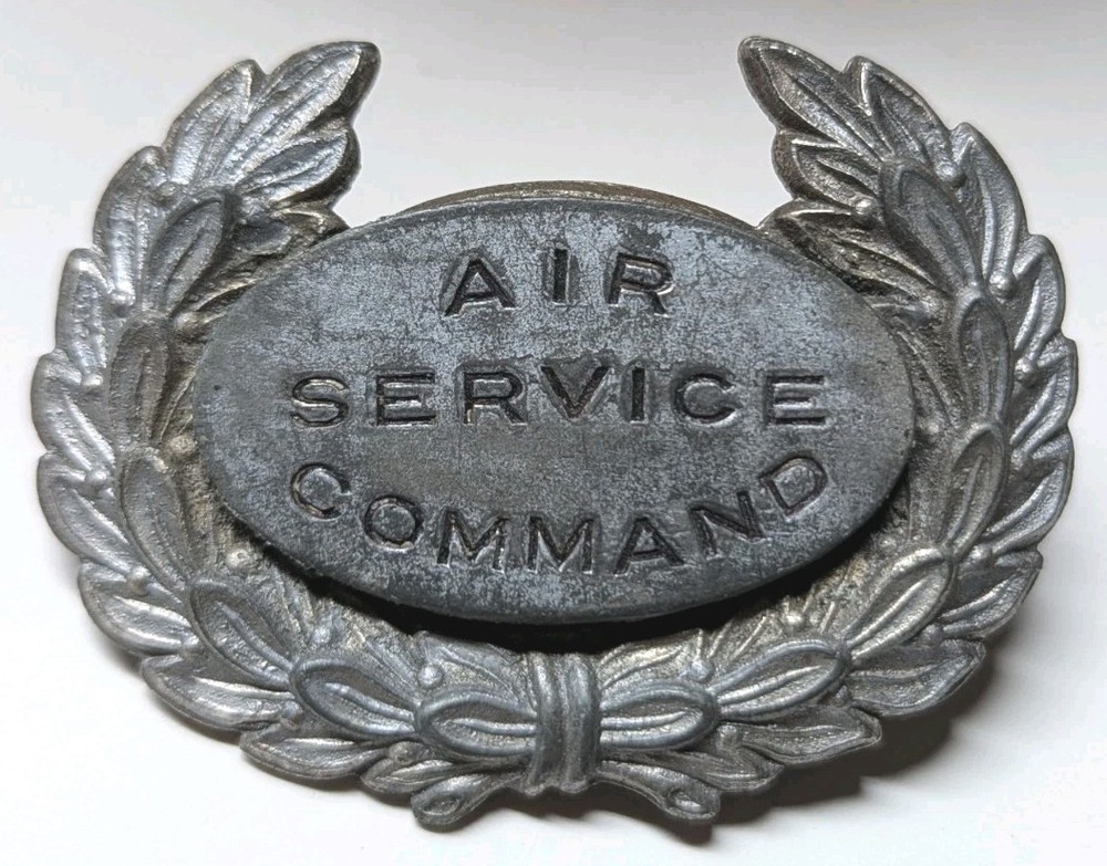 WW2 US Army "Air Service Command" Hat Badge - SB
