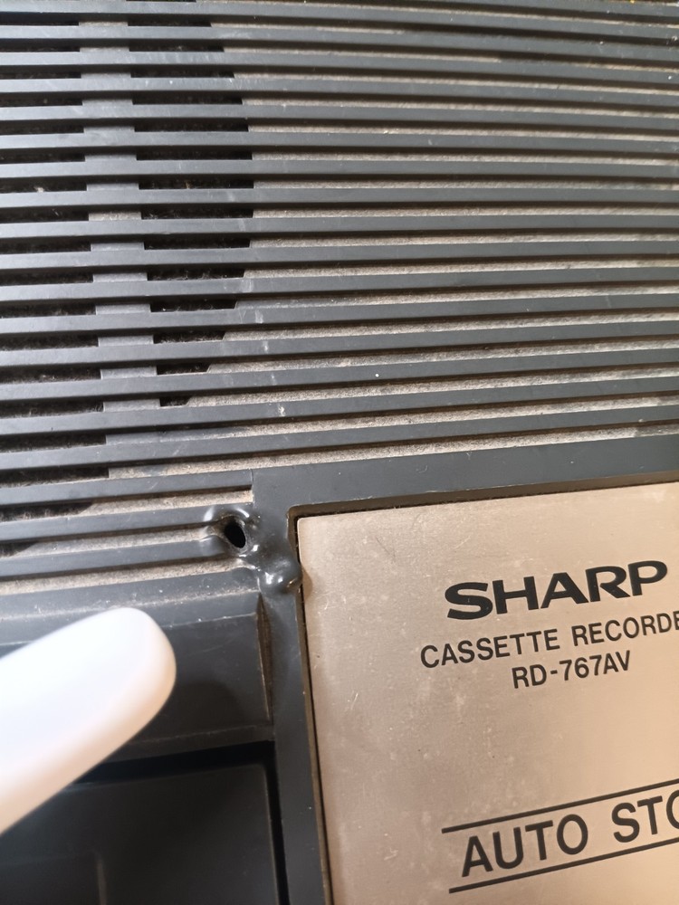 Vintage Sharp RD-767AV Cassette Player/Recorder
