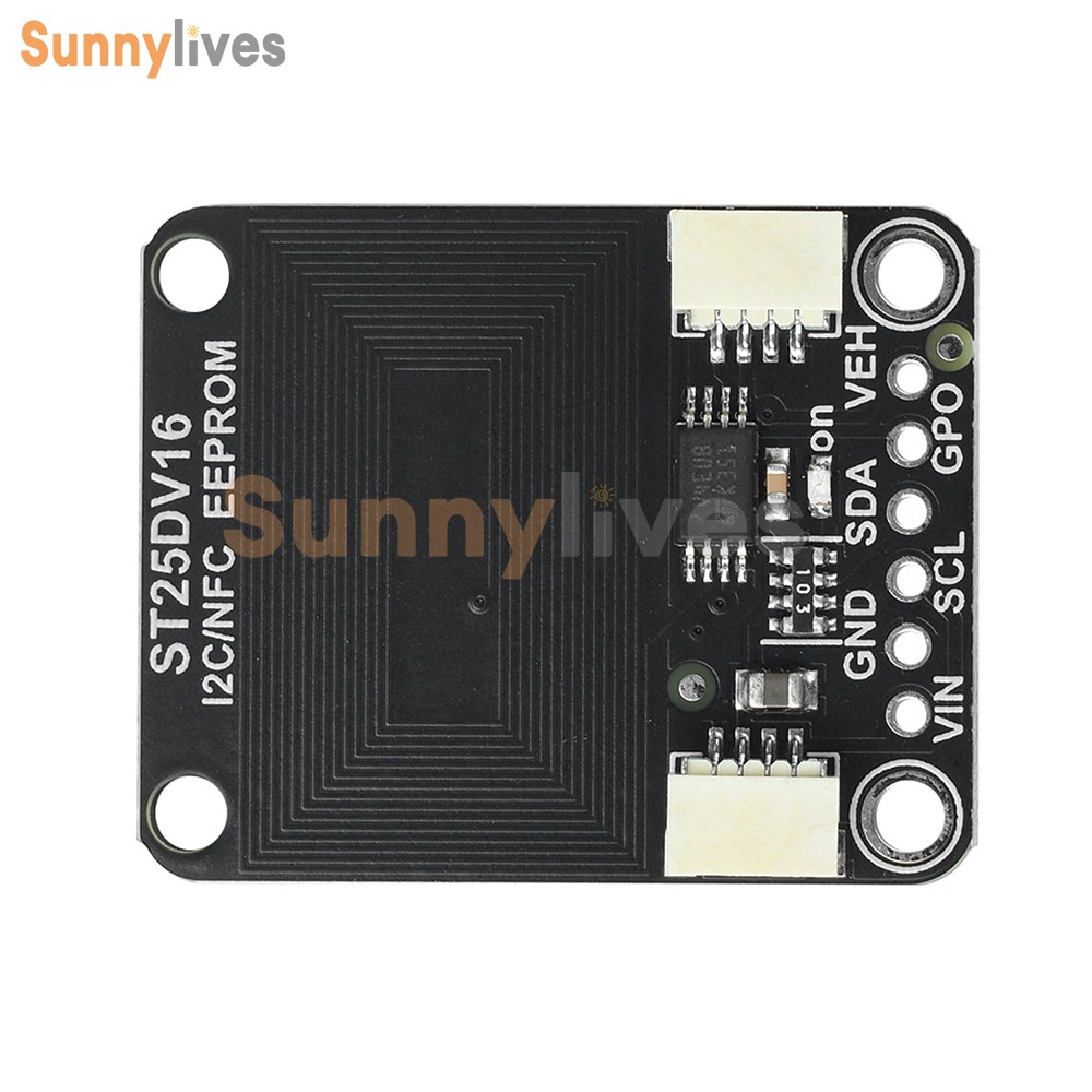 ST25DV16K I2C RFID Dynamic Tag Module RF Module Compatible with STEMMA QT/Qwiic