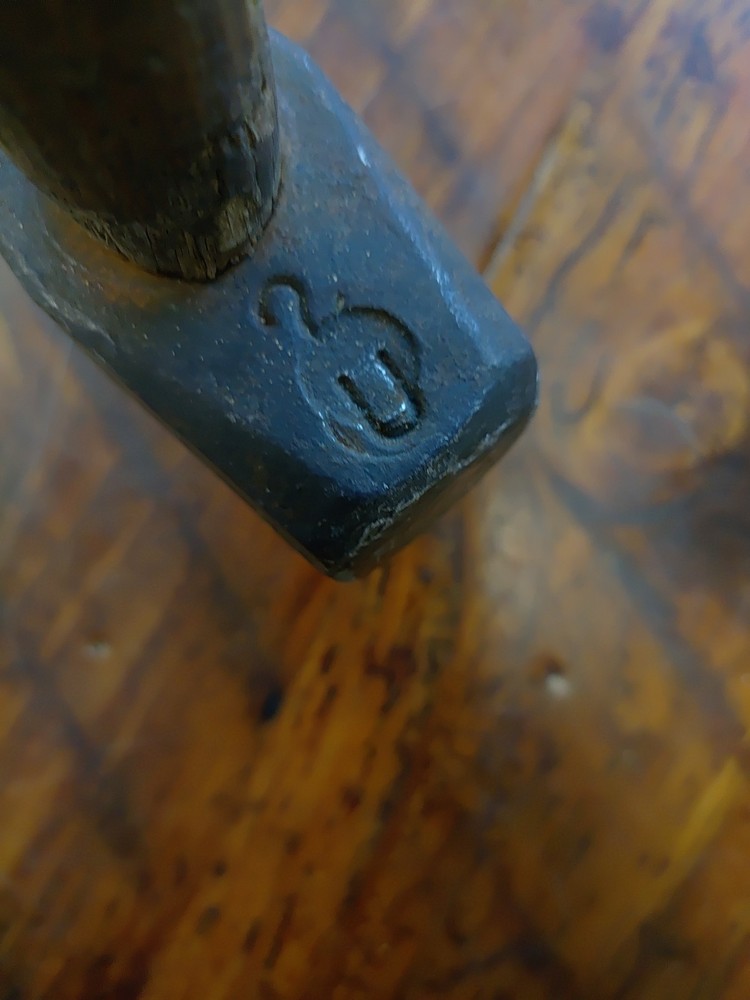 Vintage Blacksmith 2 lb. Sledge Hammer 10" Overall Length