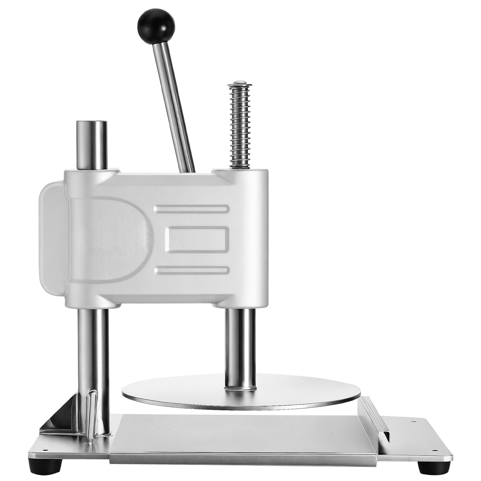 9.5 in Manual Pizza Dough Press Machine Pizza Pastry Sheeter Stainless