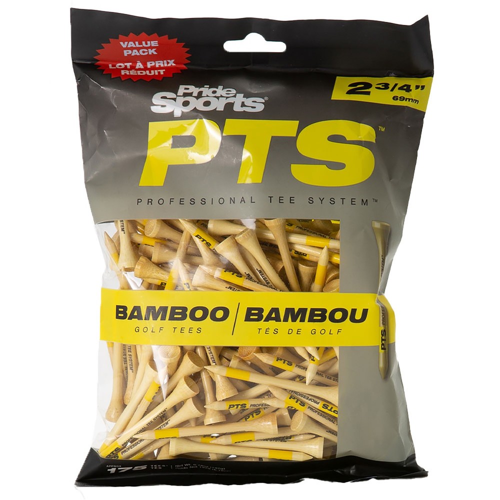 Pride Golf PTS Bamboo Bamboo Golf Tees New