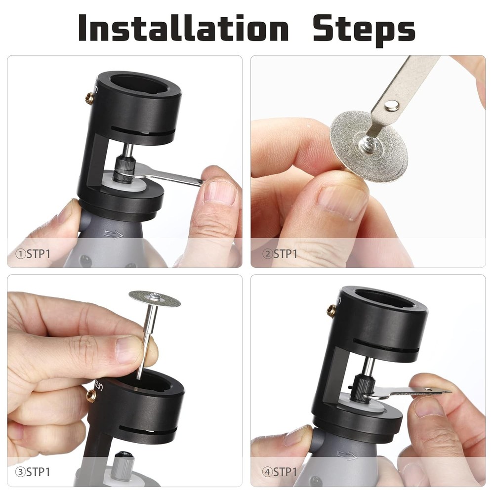 Handheld Electric Tungsten Sharpener, Four-Angle Tungsten Electrode Sharpening M