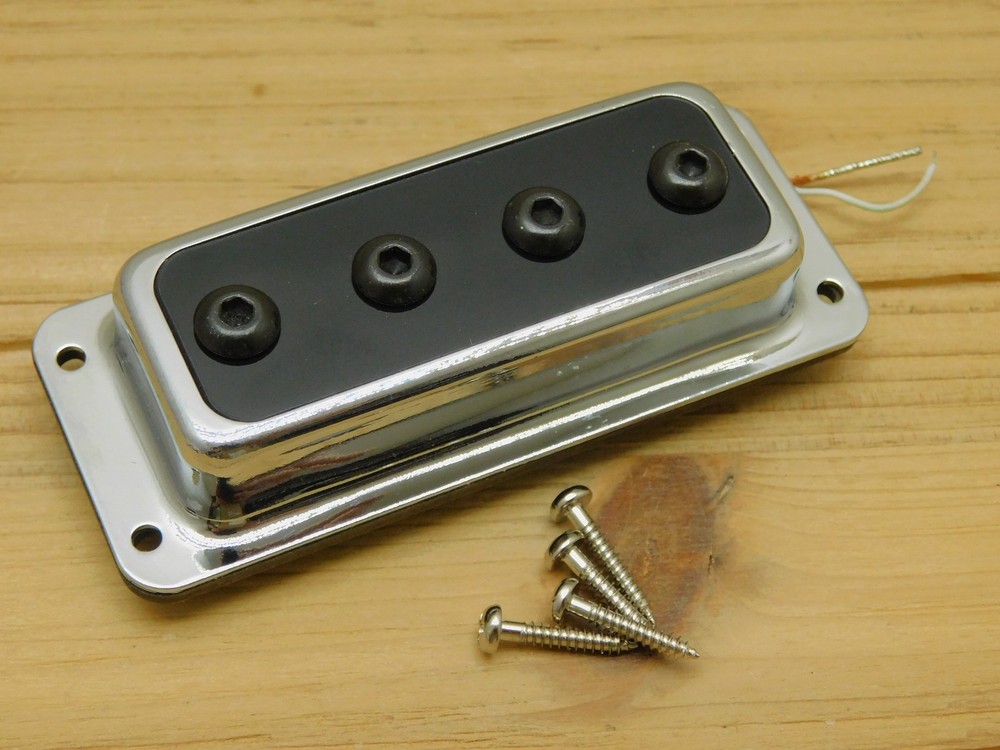 Rickenbacker bass neck pickup Ceramic - CHROME