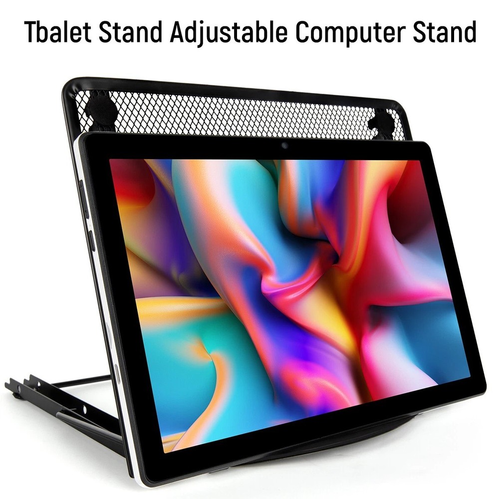 Foldable Laptop Stand Angle Adjustable Tablet Holder Riser Portable Ventilate