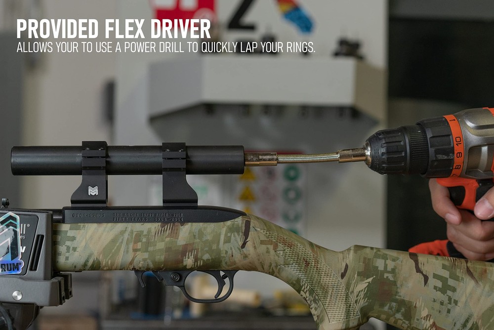 Monstrum Scope Ring Alignment and Lapping Tool Kit | 1 inch 1 diameter