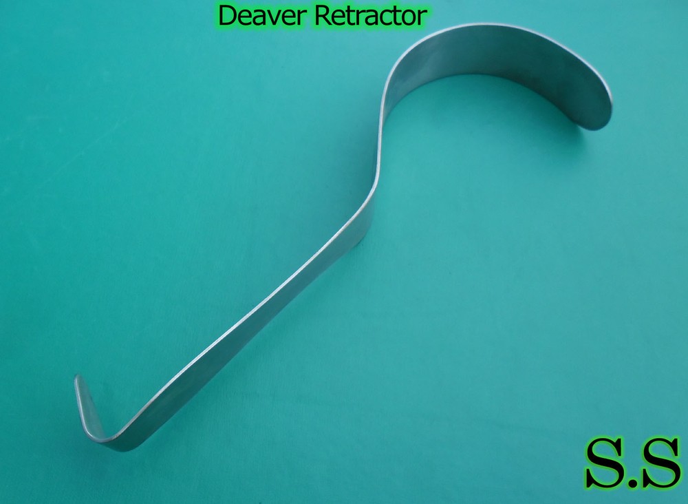 Assorted 4 DEAVER Retractor Surgical Medical Instruments