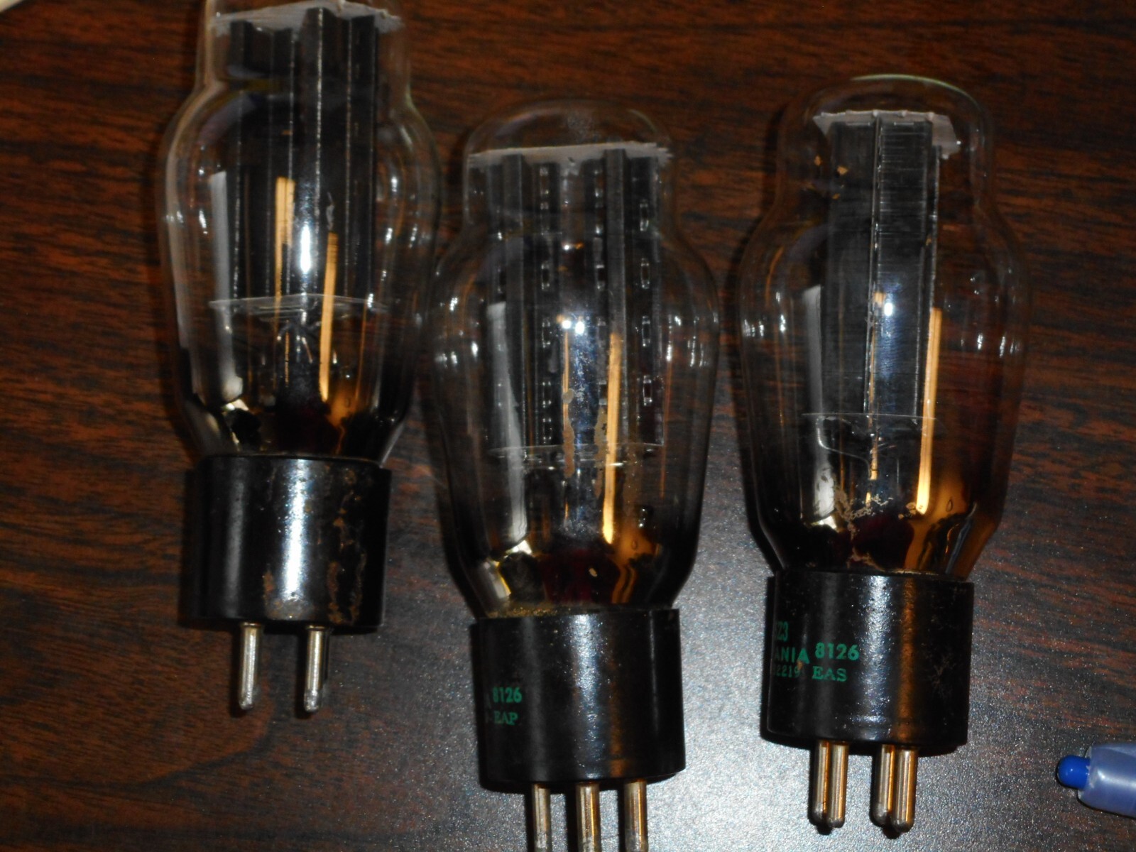 (3) NOS SYLVANIA JAN 5Z3 Radio Audio Tubes TESTED