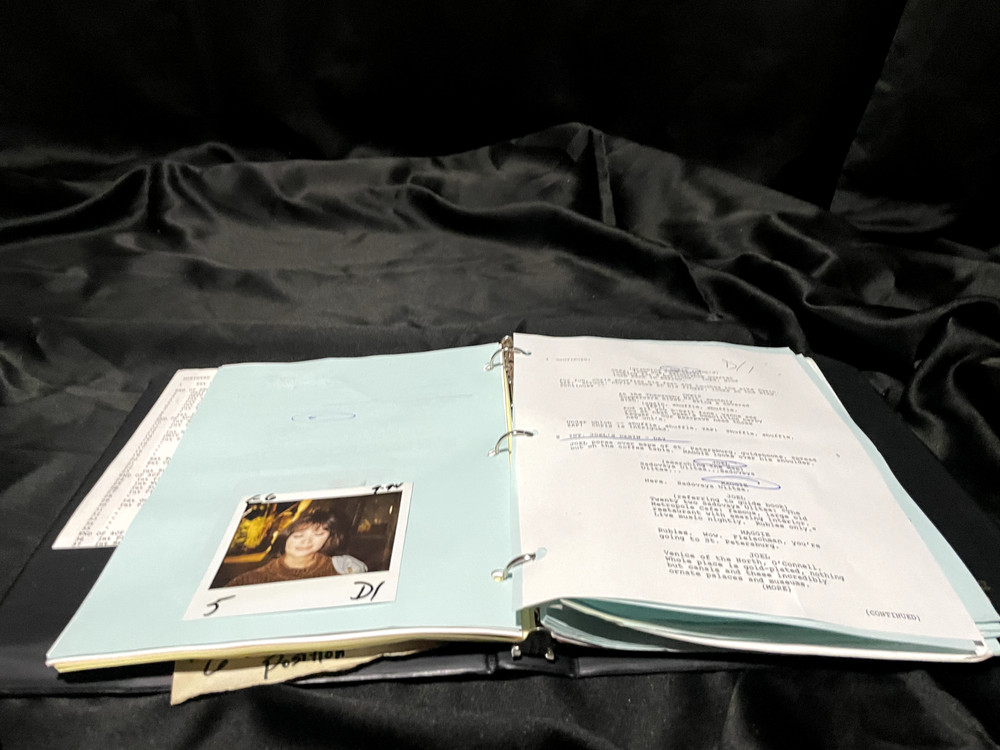 Northern Exposure Script with Cast Polaroids - Full Upright Position