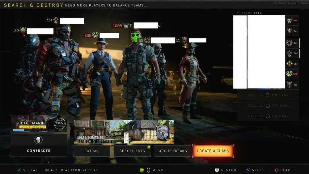 BO4 | MULTIPLAYER LEVEL 1000 + 10k CRATE | UNLOCK ALL | PS4/5 | QUICK EASY