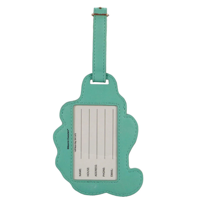 Moomin Moomintroll Luggage Tag Teal