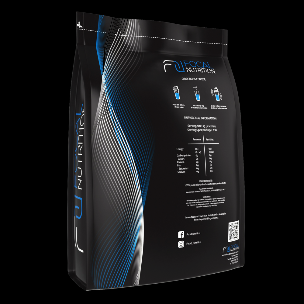 PURE 1KG CREATINE MONOHYDRATE HPLC TESTED WORKOUT ENHANCER