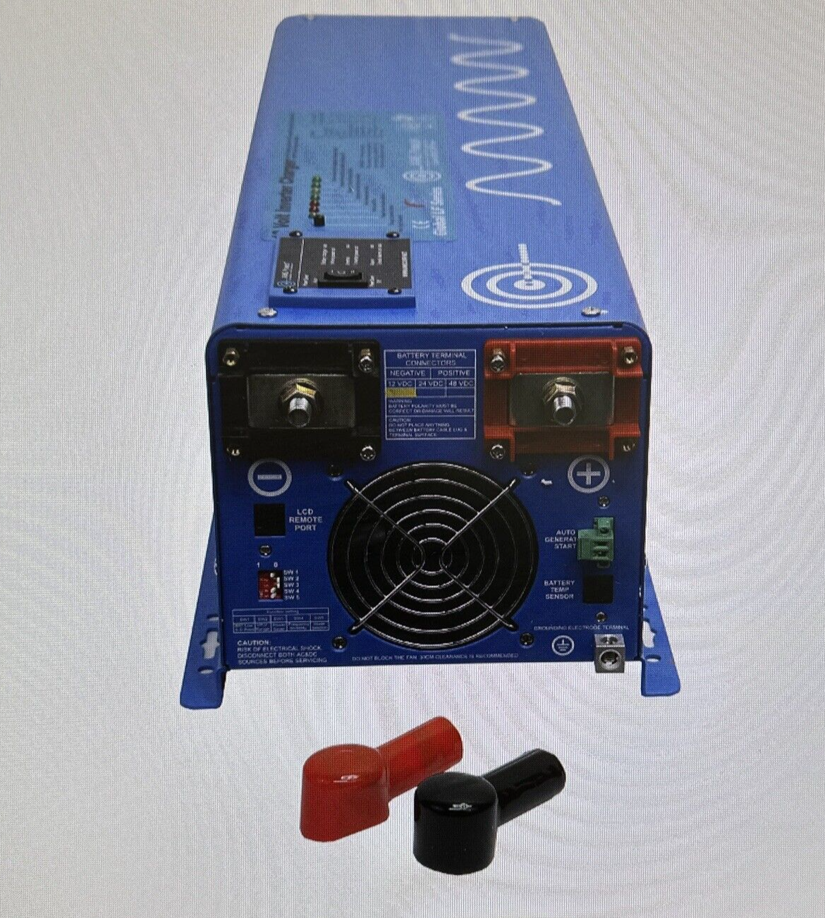 AIMS 6000 Watt Pure Sine Power Inverter Charger 48Vdc to 120Vac