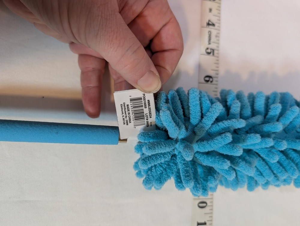 Blue Hedgehog Duster Cleaning Tool New With Tags
