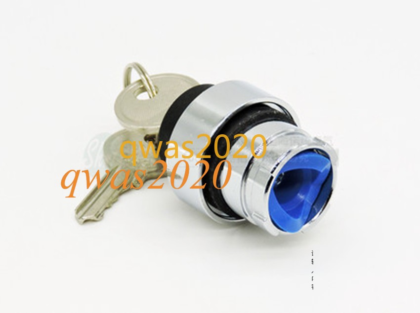 1pc New 100% tested  two-speed reset key switch operating head ZB2-BG6C