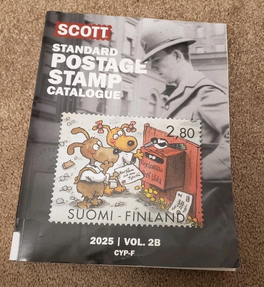 2025 Scott Postage Stamp Catalogue/Catalog Volume 2A and 2B Ex Library