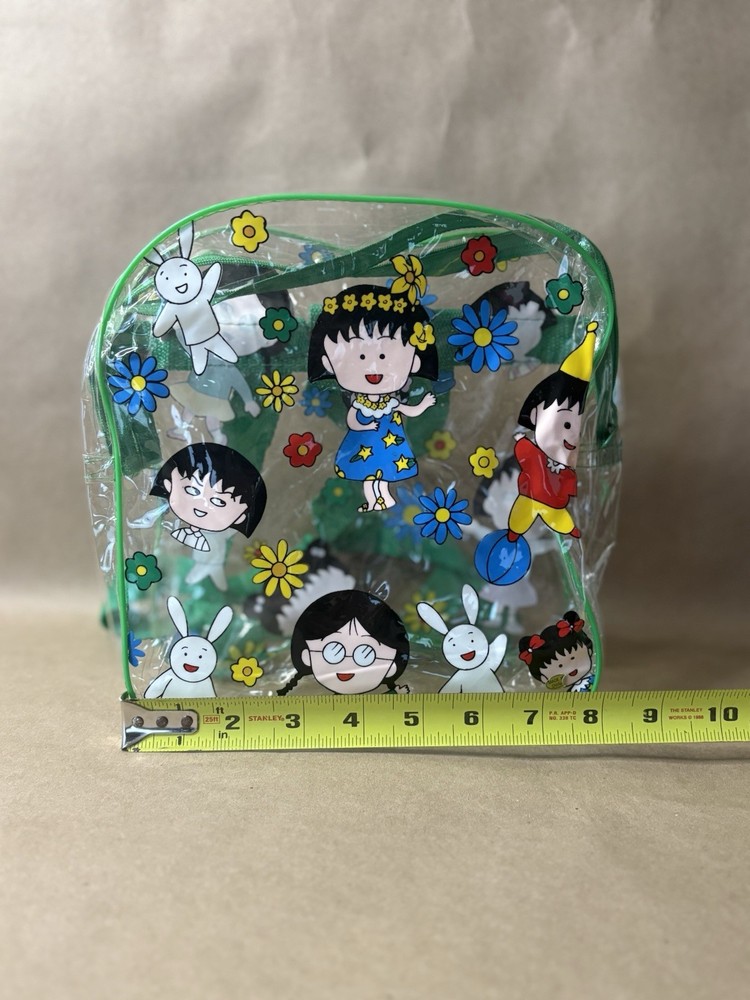 Chibi Maruko-chan themed clear Backpack