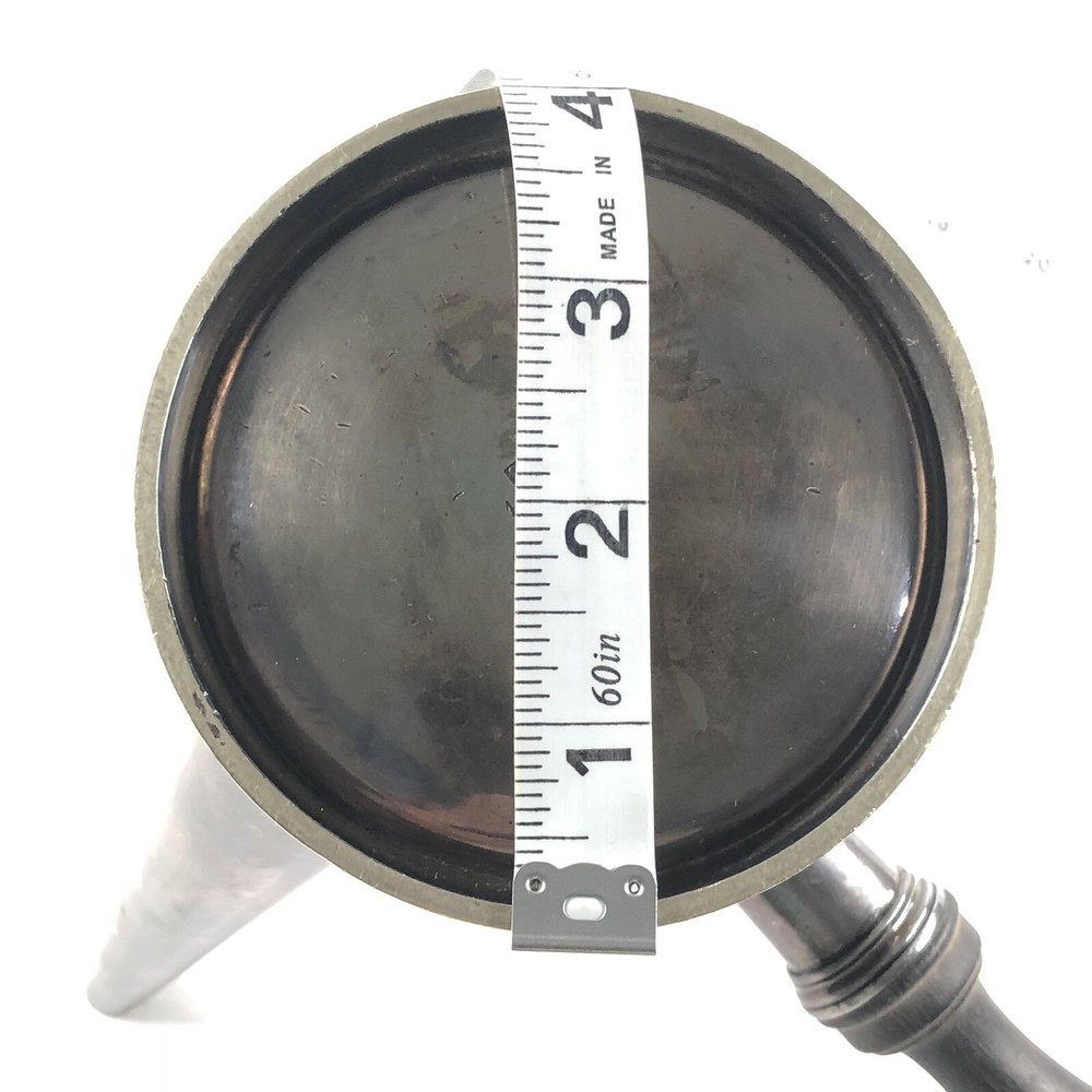 Vintage Christofle Art Deco Silver Plate With Side Handle Pitcher