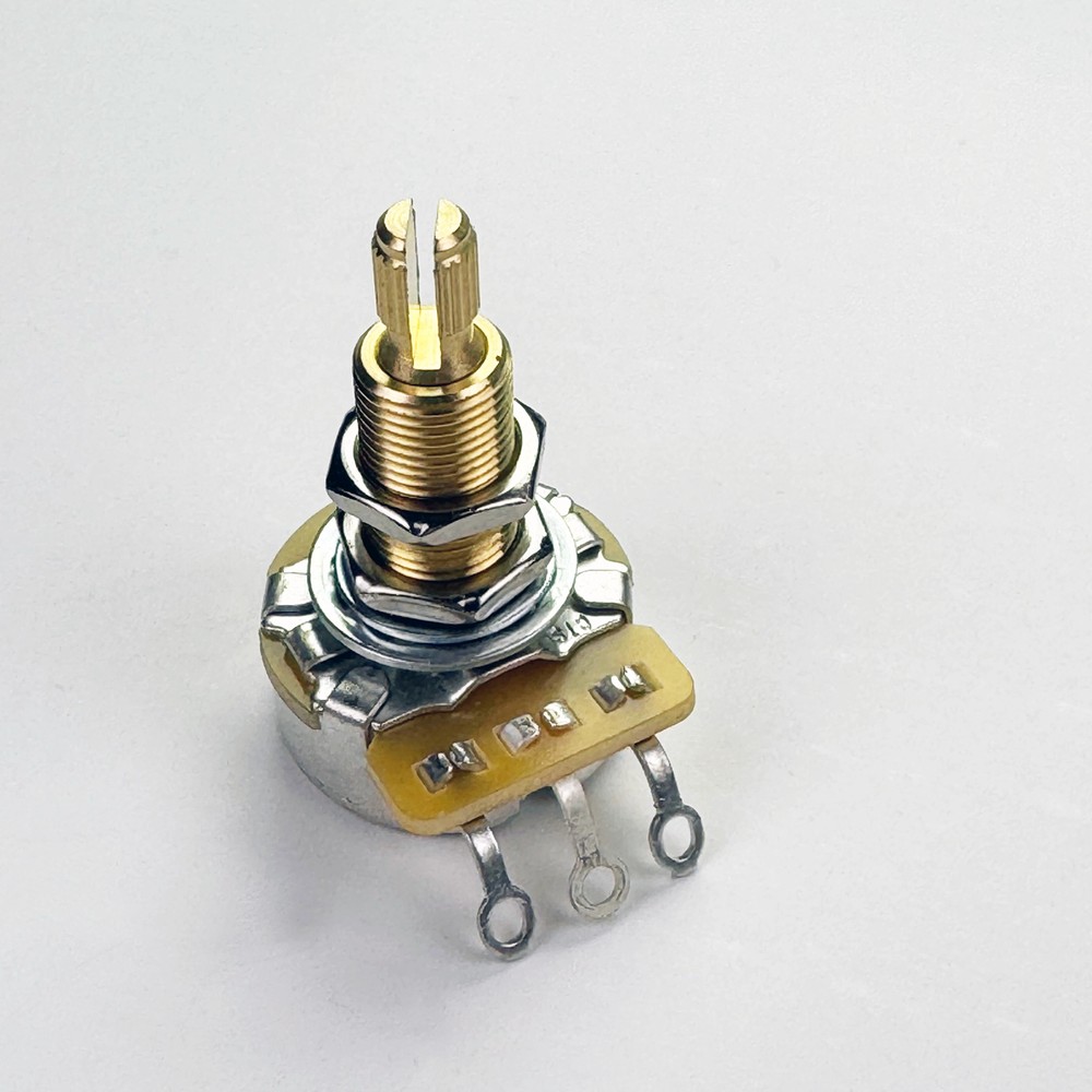 CTS 450S 500K Long, Split Shaft Guitar Potentiometer