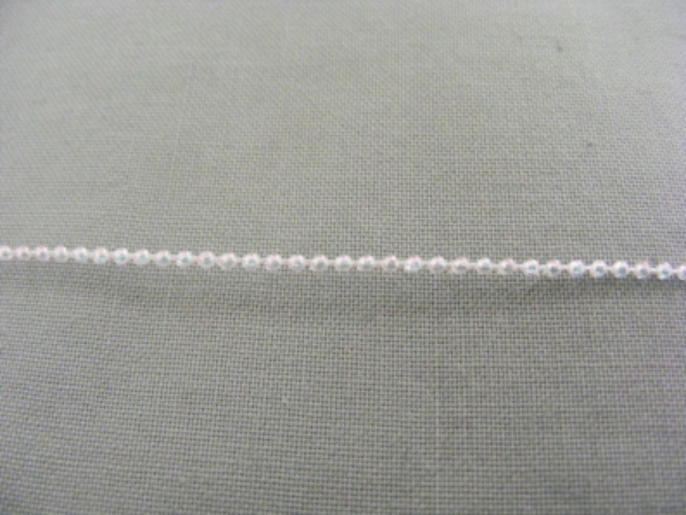 Micro Beads on String   - Crystal  5 mts