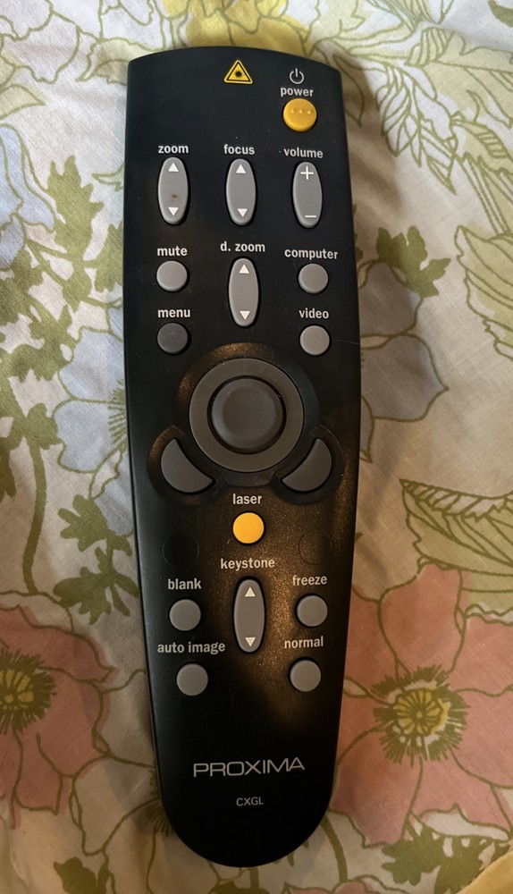 Proxima CXGL Projector Remote Control Replacement OEM 080-01554-1