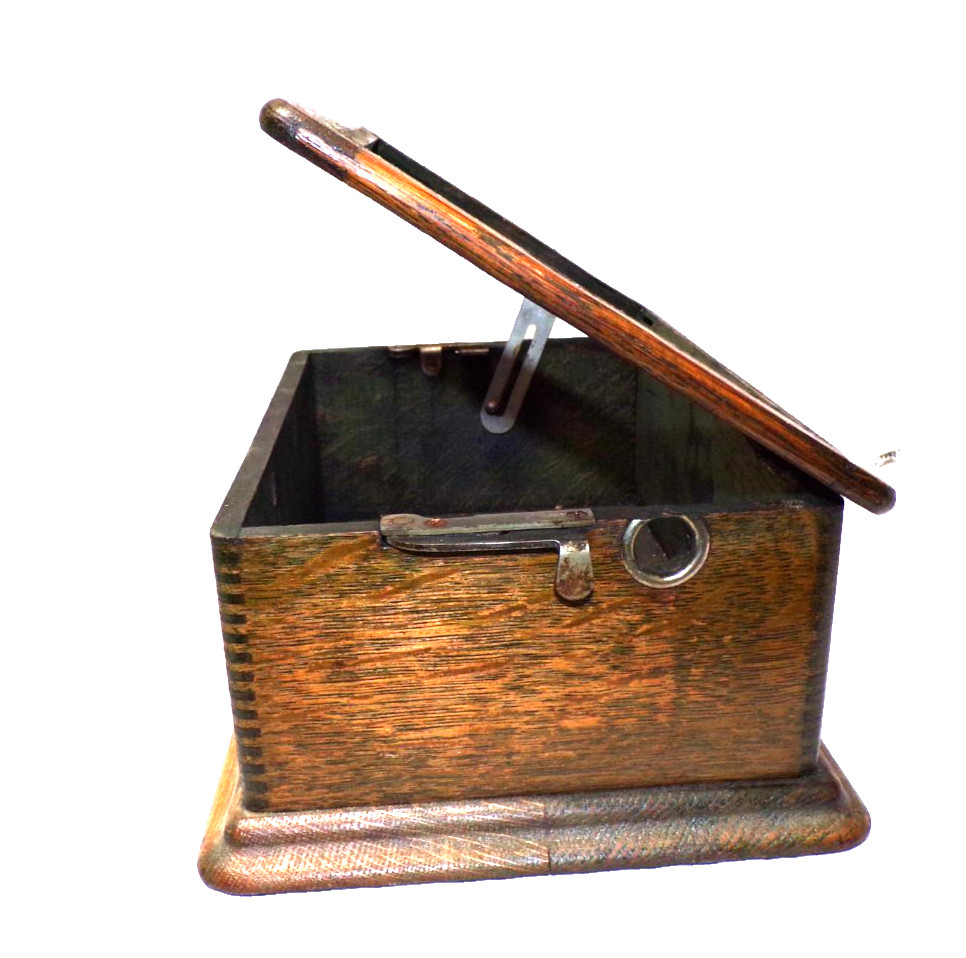 EDISON STANDARD PHONOGRAPH CASE BOTTOM AND FRAME FOR THE MODEL A