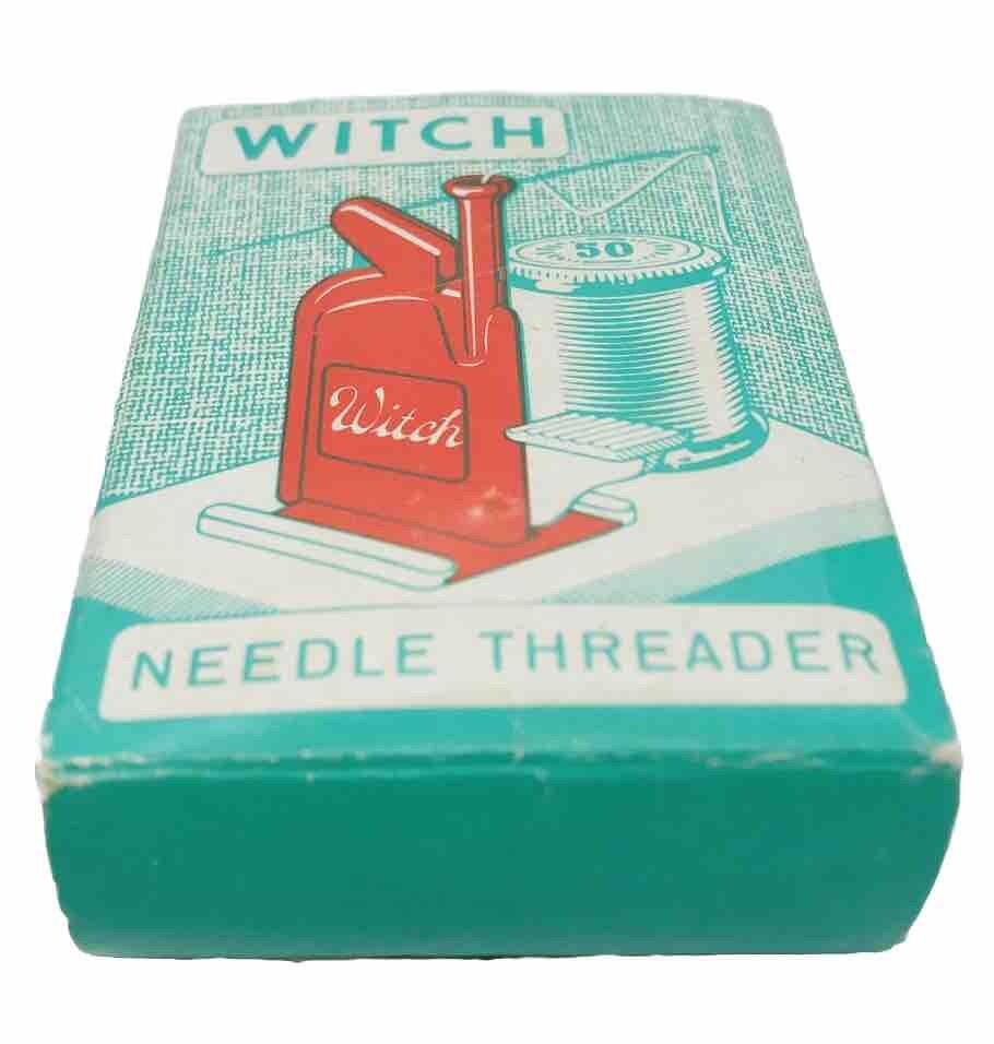 Vintage Witch Automatic Needle Threader with instructions Germany 1960's