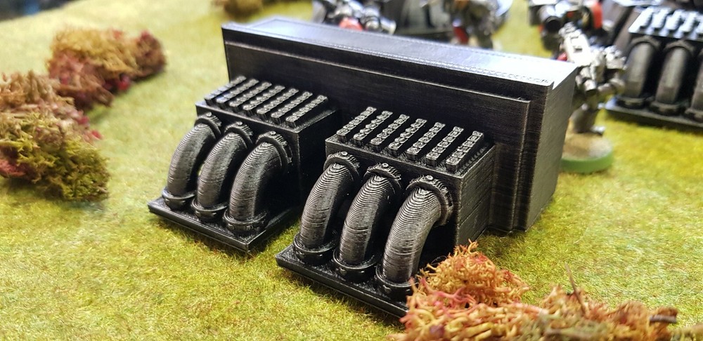 28mm Power Generators Warhammer 40k table top scenery