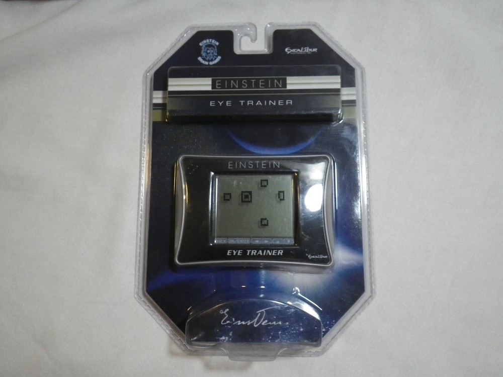 EINSTEIN EYE TRAINER  HANDHELD GAME TOUCH SCREEN NEW!!!