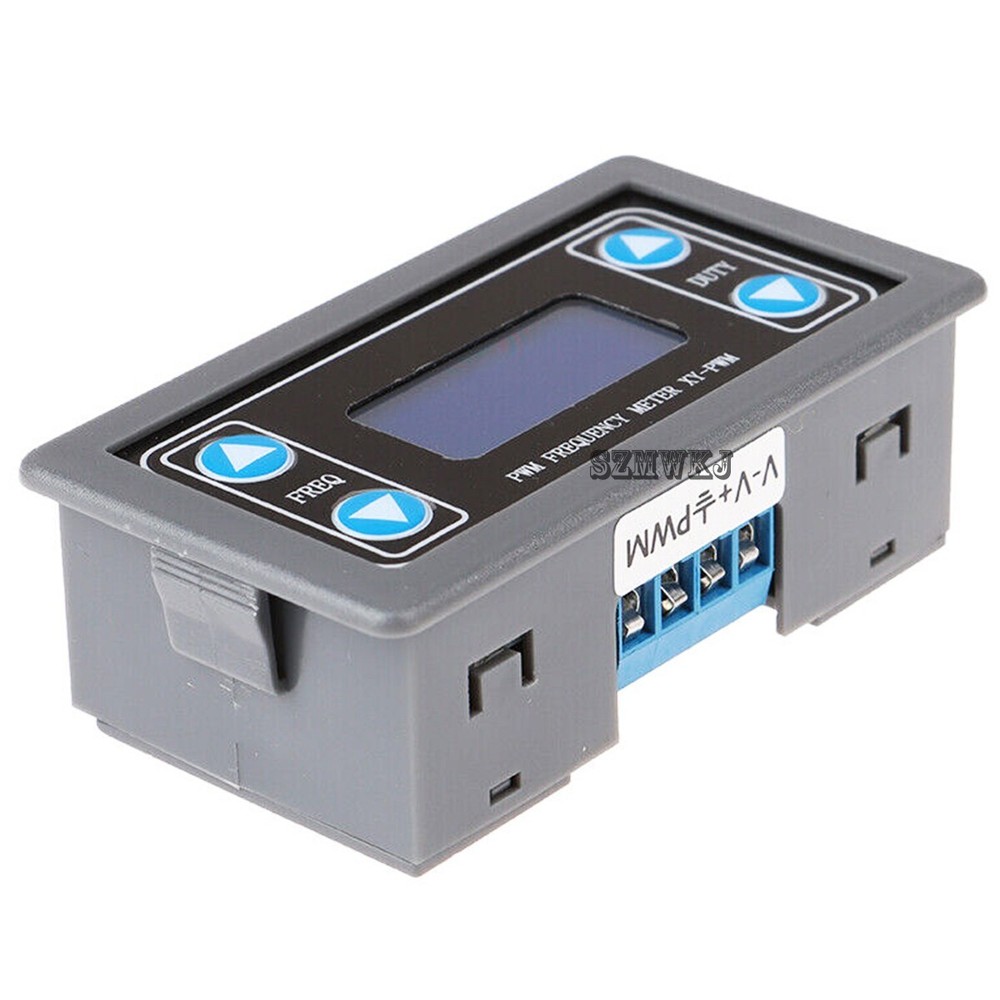 2PCS PWM Signal Generator Module Adjustable PWM Pulse Frequency Adjustable Meter