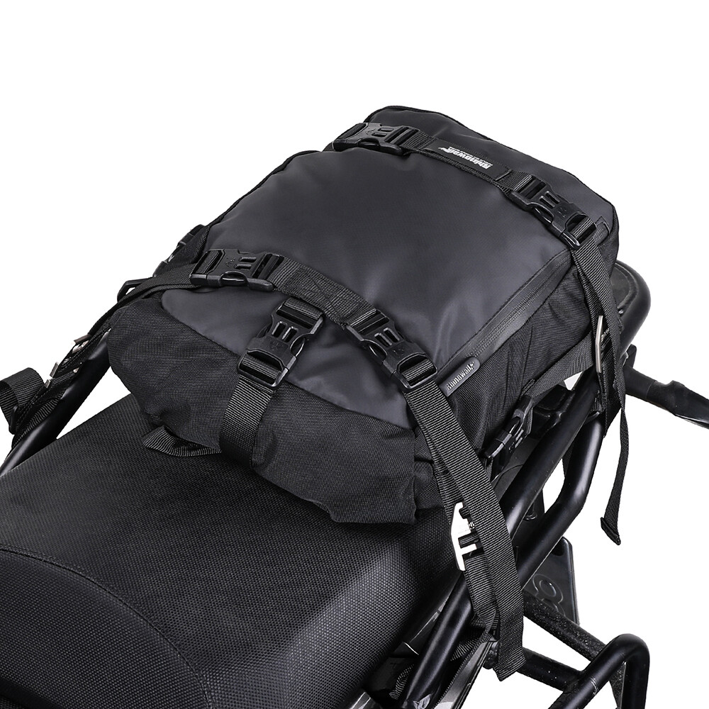 Motorcycle Rear Seat Bag 10L Riding Shoulder Backpack Multi-function Waterproof