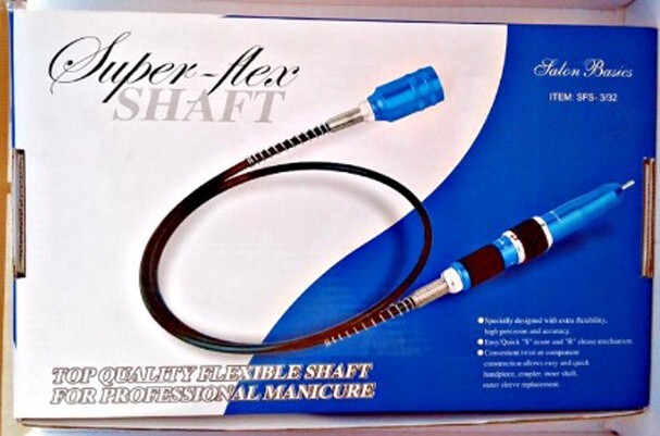 Protool 2 Way Rotary file machine and Salon Basic flex shaft Combo